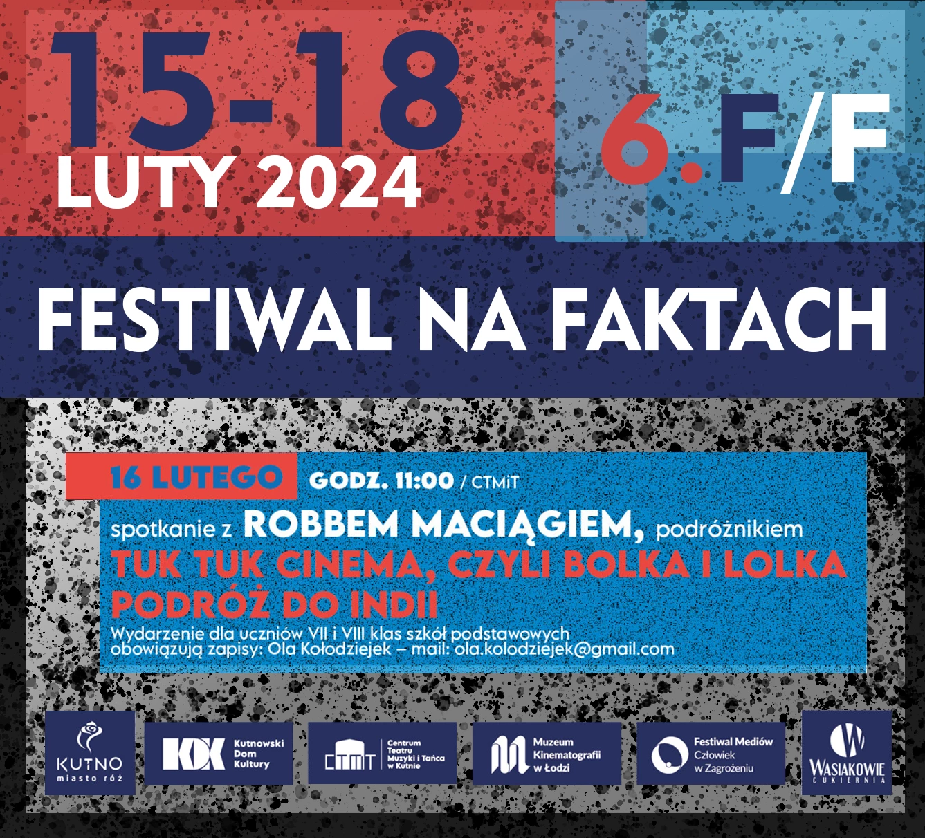 Festiwal na Faktach - TUK TUK CINEMA czyli Bolka i Lolka podróż do Indii