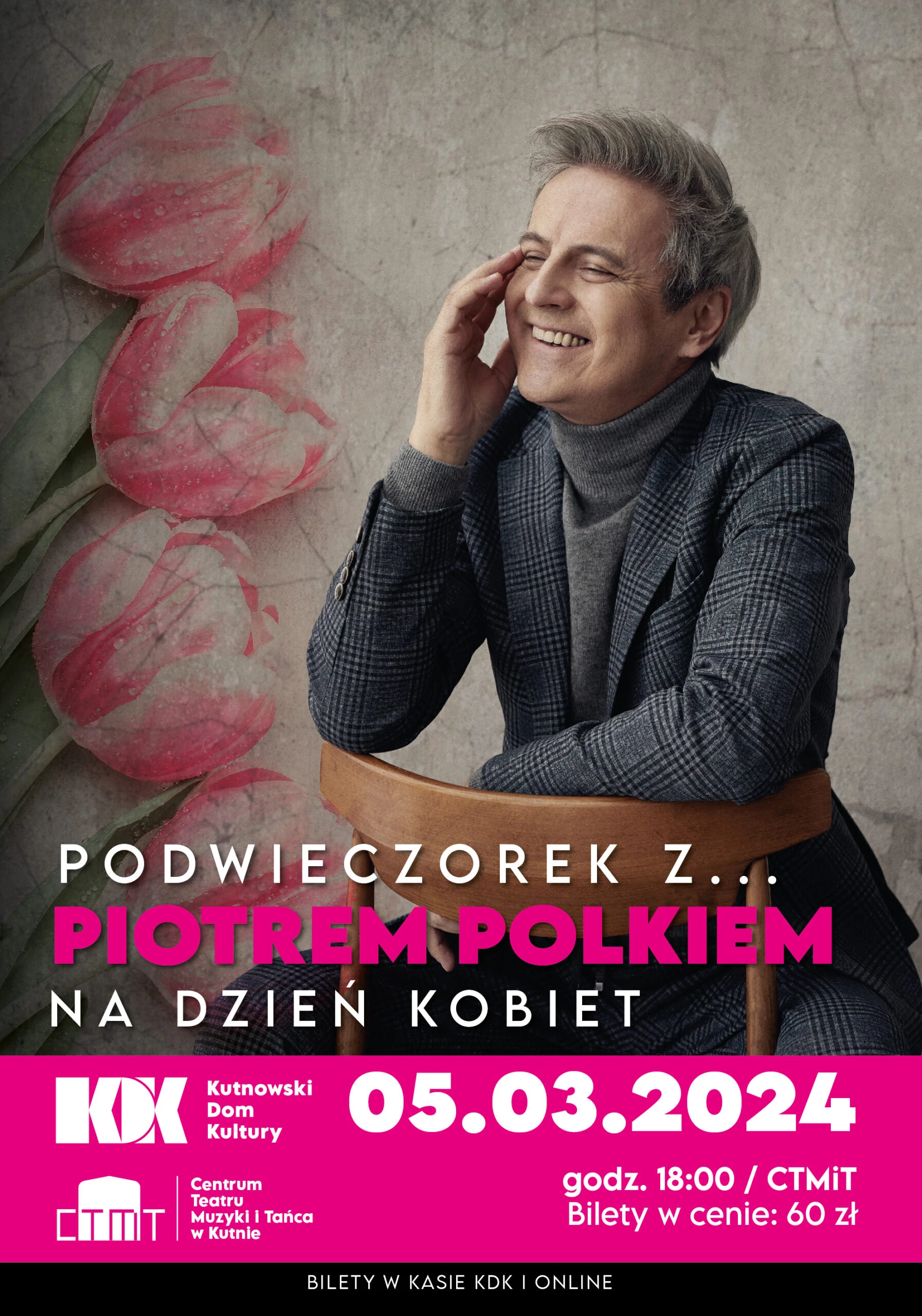 Podwieczorek z… Piotrem Polkiem na Dzień Kobiet